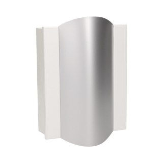 Dzwonek elektromechaniczny dwutonowy TON COLOR 8V, biało-srebrny