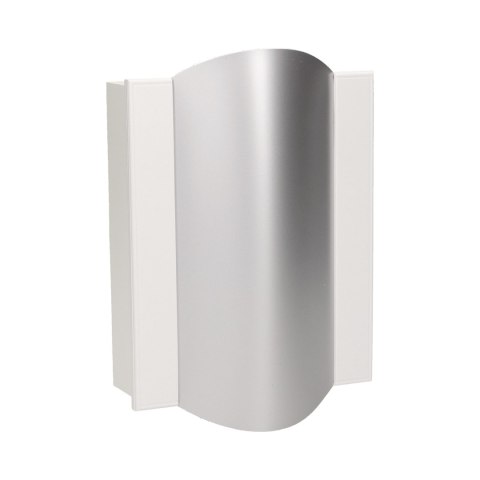 Dzwonek elektromechaniczny dwutonowy TON COLOR 8V, biało-srebrny