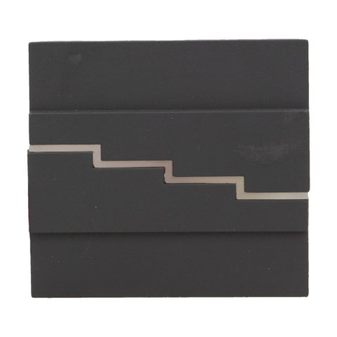 LYNX LED 1,2W, oprawa schodowa natynkowa, 12V DC, 100lm, 3000K, grafit