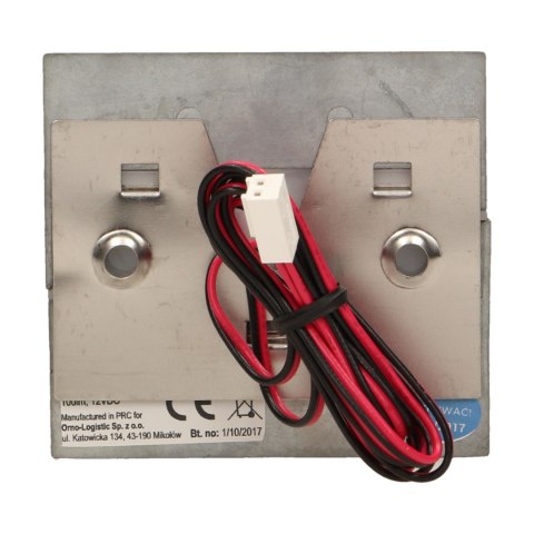 LYNX LED 1,2W, oprawa schodowa natynkowa, 12V DC, 100lm, 3000K, grafit