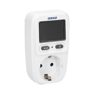 Watomierz, kalkulator energii z wyświetlaczem LCD, wersja schuko