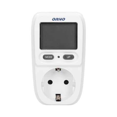Watomierz, kalkulator energii z wyświetlaczem LCD, wersja schuko