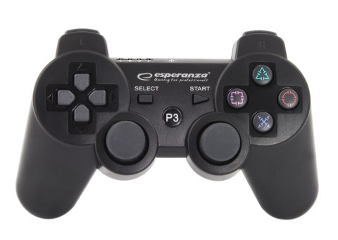 EGG109K Gamepad bezprzewodowy Bluetooth PS3 Marine czarny Esperanza