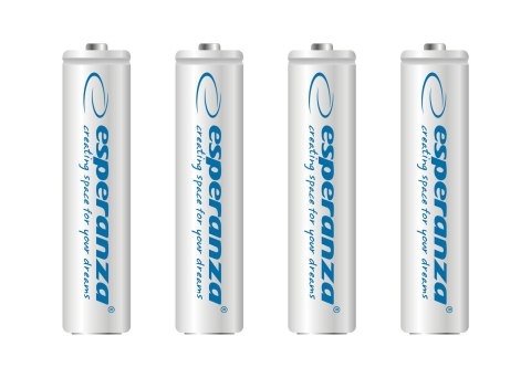 EZA102W Esperanza akumulatorki ni-mh aaa 1000mah 4szt. białe