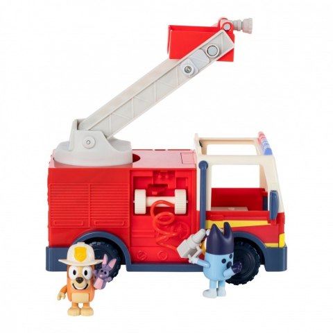 Zestaw figurek bluey wóz strażacki