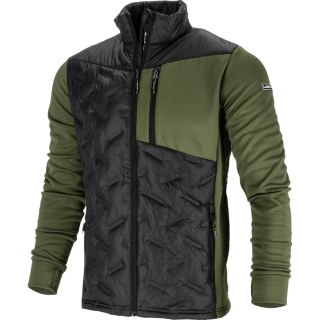 Bluza ocieplana czarno-zielona, "l", ce, lahti