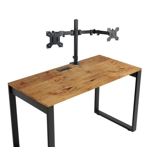 ERW018 Esperanza uchwyt biurkowy do 2 monitorów 10?-27" sylen