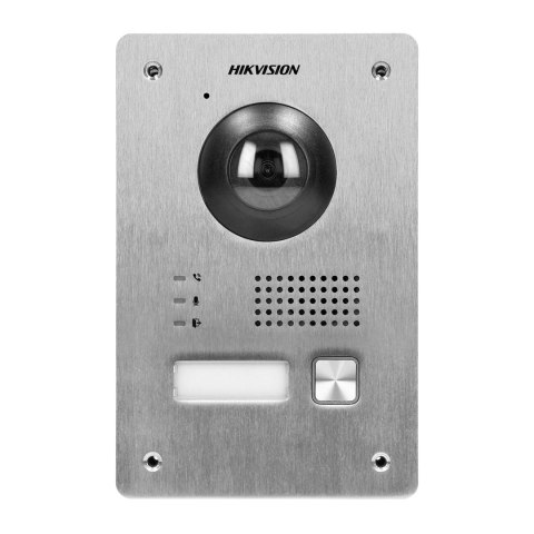 HIKVISION DS-KIS703-P zestaw wideodomofonowy 2-żyłowy jednorodzinny z monitorem 7" i kamerą Full HD i sterowaniem z aplikacji, m