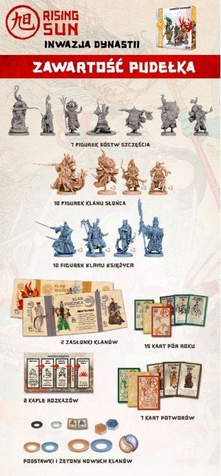 Dodatek do gry rising sun: inwazja dynastii