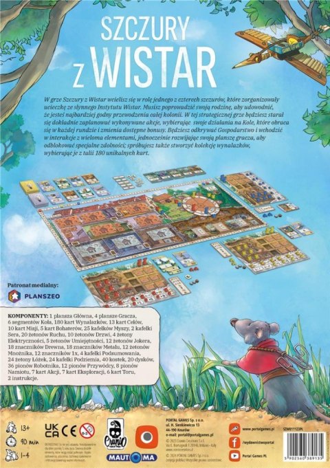 Gra szczury z wistar