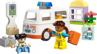 Klocki duplo 10447 karetka z kierowcą