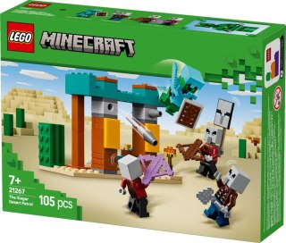 Klocki minecraft 21267 pustynny patrol złosadników