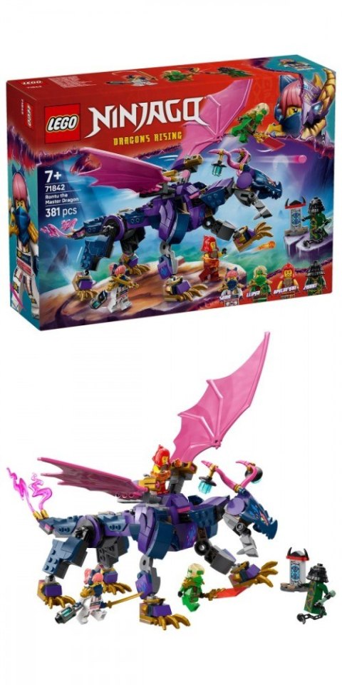 Klocki ninjago 71842 smoczy mistrz rontu