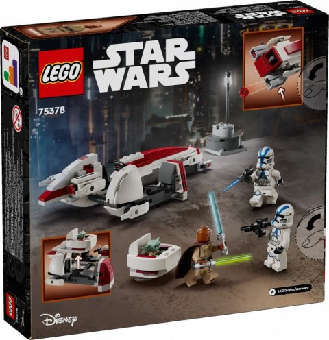 Klocki star wars 75378 ucieczka na śmigaczu barc