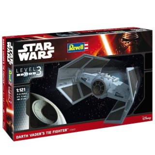 Model plastikowy star wars dath vaders tie fighter
