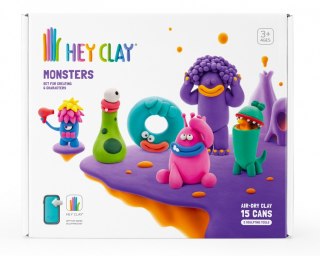 Masa plastyczna hey clay zestaw potwory