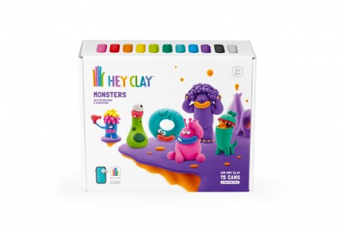 Masa plastyczna hey clay zestaw potwory