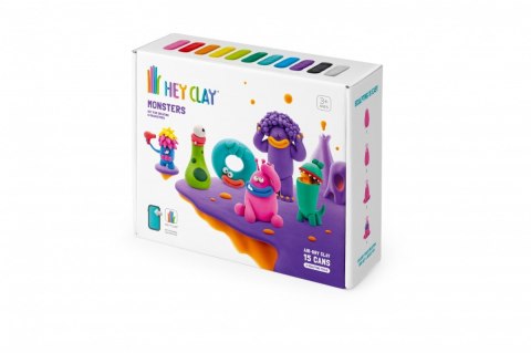 Masa plastyczna hey clay zestaw potwory