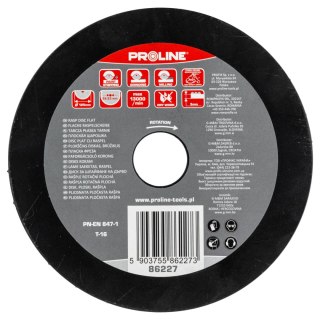Tarcza płaska tarnik drobne zęby typ b 125mm proline