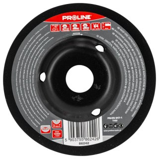 Tarcza wypukła tarnik średnie zęby typ a 125mm proline