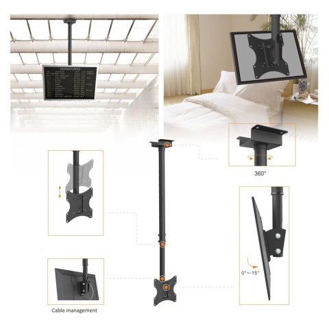 Uchwyt do telewizora sufitowy 23-42" Maclean MC-580 50kg VESA 200x200