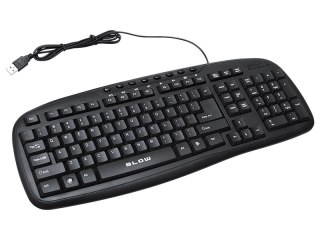84-204# Klawiatura blow kp-112 usb czarna