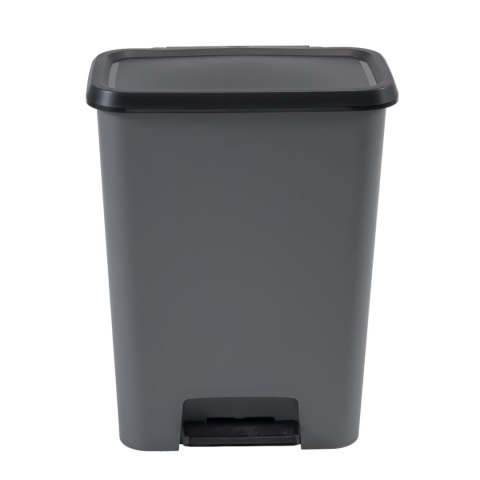Kosz na śmieci z pedałem Compatta 23+23Lgray/black