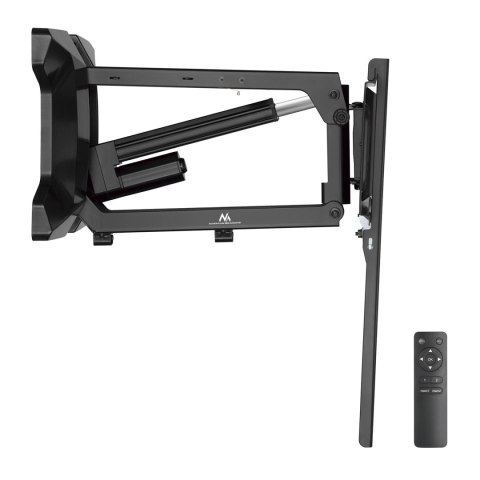 Uchwyt elektryczny do TV nad kominek Maclean, max VESA 600x400, pilot wifi, 37"-70", max 35kg, MC-891