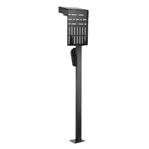 Zewnętrzny stojak do ładowarek samochodowych EV oraz PHEV Maclean, stalowy, 15kg max, MCE456