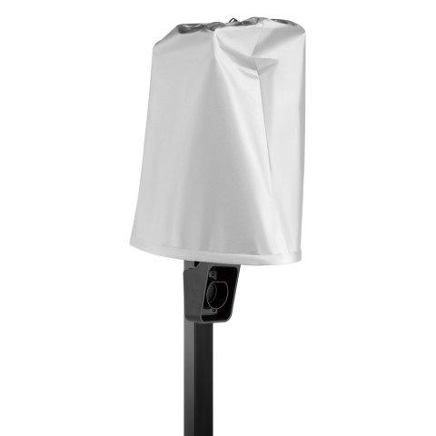Zewnętrzny stojak do ładowarek samochodowych EV oraz PHEV Maclean, stalowy, 15kg max, MCE456