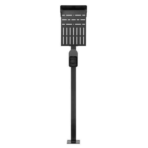 Zewnętrzny stojak do ładowarek samochodowych EV oraz PHEV Maclean, stalowy, 15kg max, MCE456