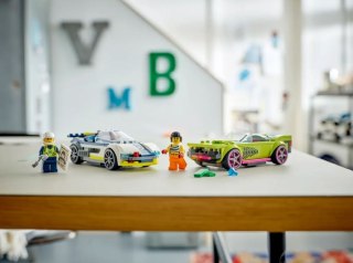 Klocki city 60415 pościg radiowozu za muscle carem