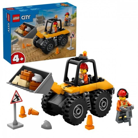 Klocki city 60450 Żółta ładowarka kołowa