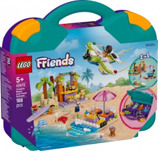 Klocki friends 42672 kreatywna walizka plażowa
