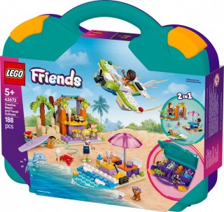 Klocki friends 42672 kreatywna walizka plażowa