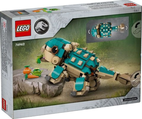 Klocki jurassic world 76962 mały ankylozaur bumpy