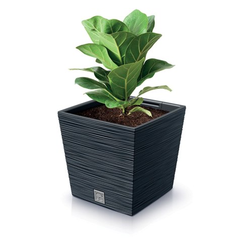Doniczka FURU SQUARE LOW DFS240 - antracytowy