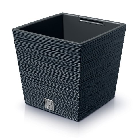Doniczka FURU SQUARE LOW DFS300 - antracytowy