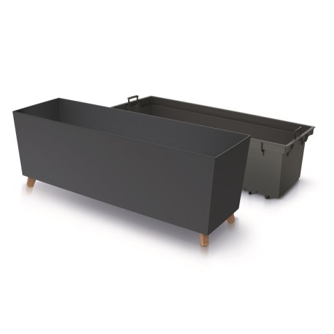 Doniczka URBI CASE DUC800N - antracytowy