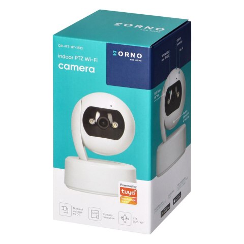 Kamera wewnętrzna obrotowa, 4MP, Wi-Fi, pamięć, two-way talk