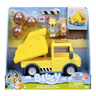 Zestaw figurek bluey wywrotka z 2 figurkami