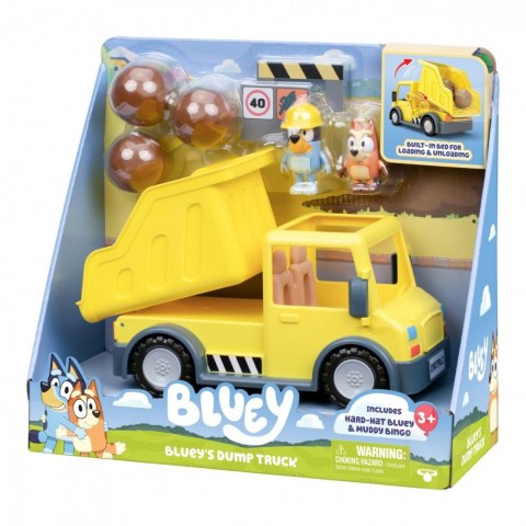 Zestaw figurek bluey wywrotka z 2 figurkami