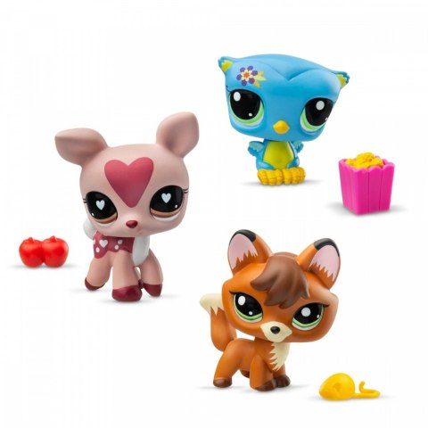 Zestaw figurek littlest pet shop g7 s3 pet trios tuba 3-pak