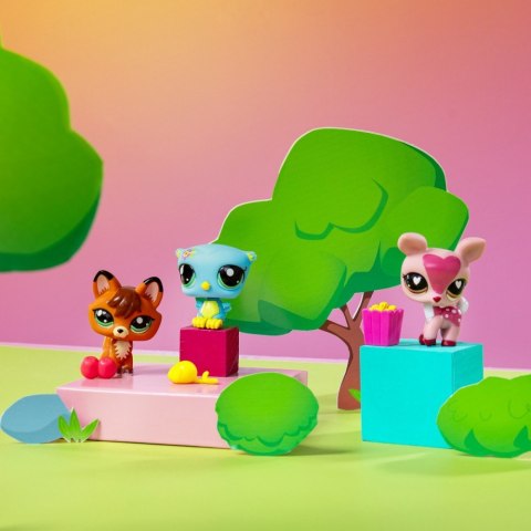 Zestaw figurek littlest pet shop g7 s3 pet trios tuba 3-pak