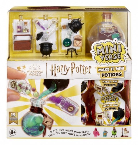 Figurki miniverse make it mini harry potter display 15 sztuk