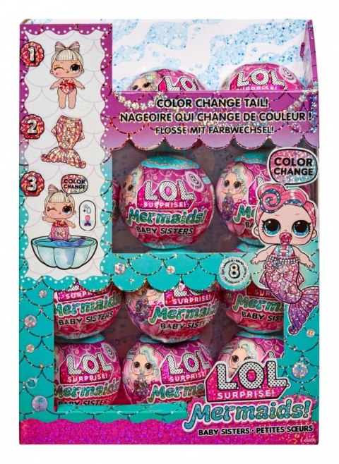 Lalka l.o.l. surprise syrenka display 12 sztuk