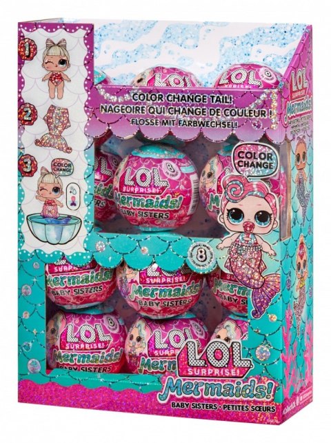 Lalka l.o.l. surprise syrenka display 12 sztuk