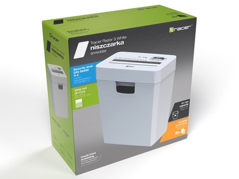 Niszczarka Tracer Razor 3 White