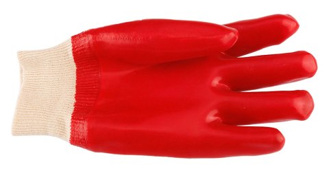 Rękawice robocze, bawełna pokryty w całości PVC, 3121X, rozmiar 10