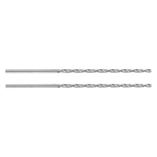 Wiertło do metalu HSS, DIN 340, przedłużane, 2,5 mm, 2 szt.